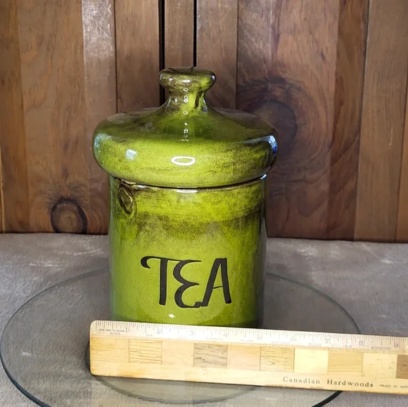Mid Century Tea Canister
